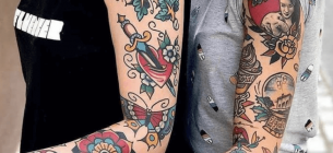25 Ide Desain Tato Tradisional yang Keren